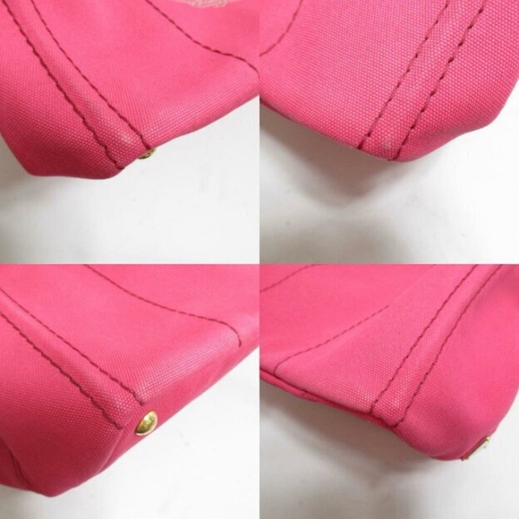 Prada Canapa Crossbody & Tote W Original Strap Pink - Picture 9 of 15